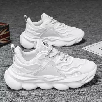 Обувь для папы для мужчин Летние кроссовки для бега для мужчин Студенческая дышащая обувь для мужчин Trend Web Повседневная мужская обувь 39