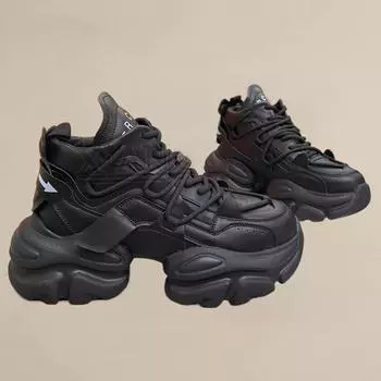 Обувь для папы, женская, из натуральной кожи, весенняя, новая, универсальная, с толстой подошвой, увеличенная, для отдыха, женская обувь для танцев 35