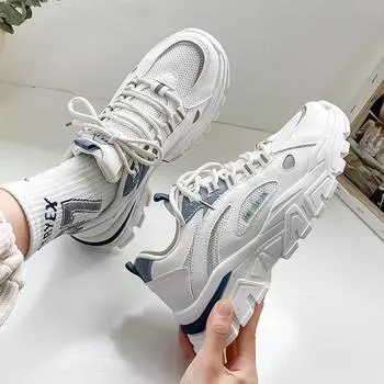 Обувь для папы Женская ретро универсальная осенняя спортивная дышащая обувь Детская студенческая повседневная обувь для сноубординга Tide 35