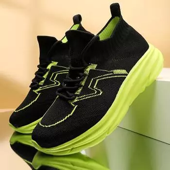 Обувь для пар Fly-Woven Мужская/женская спортивная обувь для отдыха Сверхлегкие кроссовки 36-45 36 белый