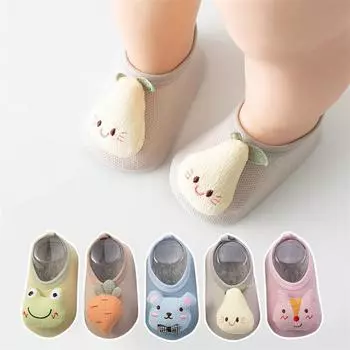 Обувь для первых ходунков для маленьких девочек и мальчиков, летние весенние домашние уличные тапочки, повседневные спортивные кроссовки, мягкая нескользящая обувь для малышей S синий