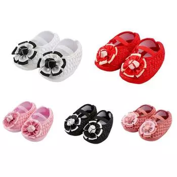 Обувь для первых ходунков для младенцев, нескользящая обувь принцессы 13