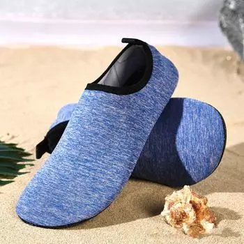 Обувь для плавания, дайвинга, пляжа, йоги в помещении, бега, прямые продажи, толстая противоскользящая, повседневная и универсальная 36-37 сапфир синий