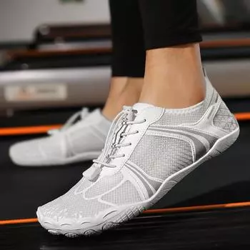 Обувь для пляжа на открытом воздухе Обувь для треккинга в ручье Обувь для дайвинга в воде Обувь для плавания Фитнес Велоспорт Альпинизм Обувь с пятью пальцами 35 чёрный