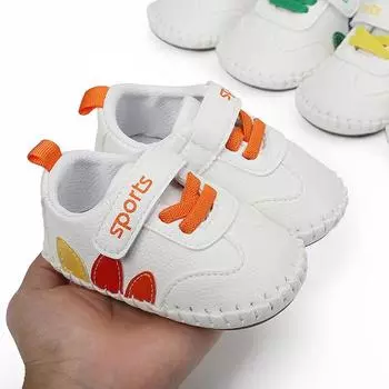 Обувь для прогулок для отдыха Домашняя детская обувь на мягкой подошве Babyshoes Pre Step Детская домашняя обувь 11 жёлтый