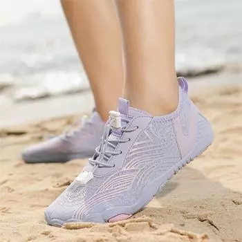 Обувь для ручья Обувь для водных видов спорта Обувь для серфинга Пляжная обувь Нескользящая быстросохнущая обувь для фитнеса и йоги Обувь для ходьбы по морю 35 розовый