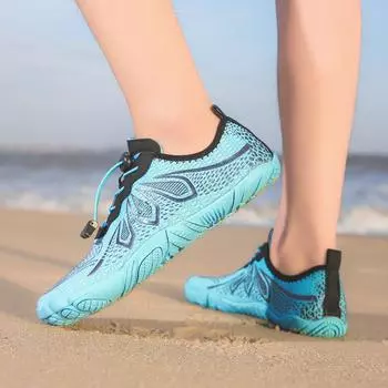 Обувь для ручья Обувь для заплыва на пляже Обувь для дайвинга босиком Водные лыжи Одиночные туфли Обувь для плавания Фитнес, Альпинизм на открытом воздухе, Обувь с пятью пальцами 36