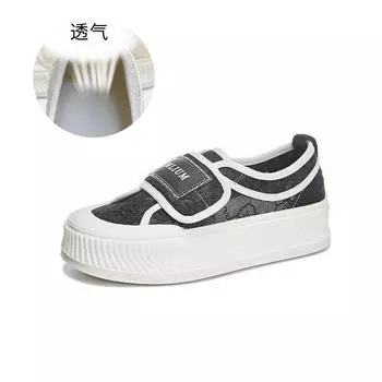 Обувь для рыбалки на липучках, женская, лето 2025, новые туфли на толстой подошве, увеличивающие рост, женская повседневная женская обувь, универсальная обувь для детей 35