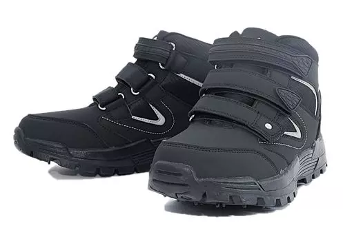 Обувь для рыбалки с высокой шипованной подошвой и водоотталкивающим эффектом на подъеме [GOTSURI] (черный, (Диапазон), 24,0 см, 24,5 см) чёрный