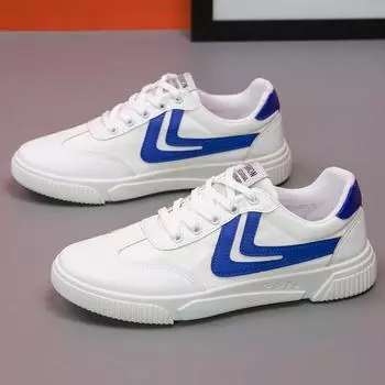 Обувь для сноуборда Мужская дышащая и легкая студенческая обувь Мужская обувь Летняя повседневная маленькая белая обувь Модная обувь для мужчин от Foreign Trade Tide 39