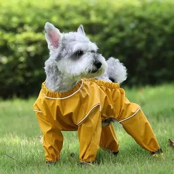 Обувь для собак Леггинсы Грязенепроницаемые сапоги на подтяжках Водонепроницаемые штаны для собак Противоскользящие лапки для домашних животных XS темно-синий