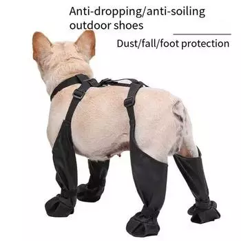Обувь для собак, уличная противогрязная водонепроницаемая обувь для собак, уличная обувь для четырех сезонов, обувь для собак, товары для домашних животных XS