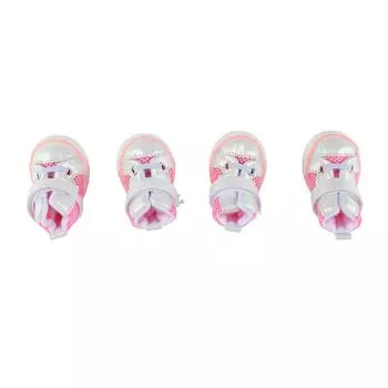 Обувь для собак весна-лето стильная милая дышащая сетка нескользящая защита для лап щенка для улицы