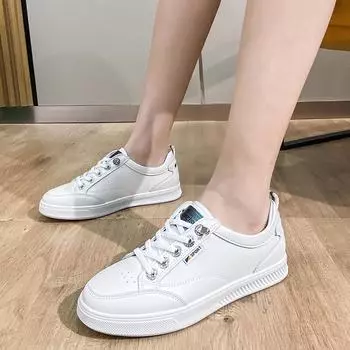 Обувь для сёрфинга на шнуровке, повседневная и универсальная обувь на плоской подошве белого цвета 35 зелёный