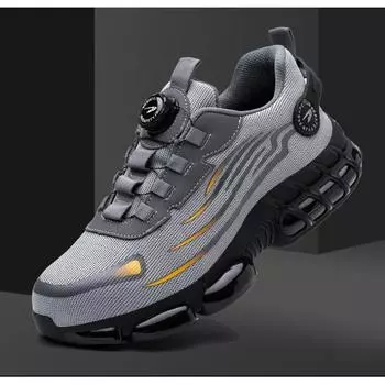 Обувь для страхования труда Мужская противоударная противопрокольная обувь для страхования труда Стальная головка Легкая износостойкая рабочая обувь 37 зелёный