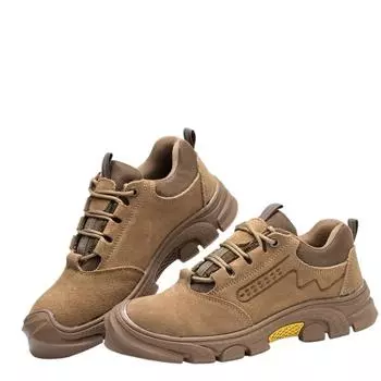 Обувь для страхования труда с защитой от проколов и ударов, мужская обувь для сварщиков с защитой от ожогов и огнестойкая, нескользящая и износостойкая защитная обувь 36