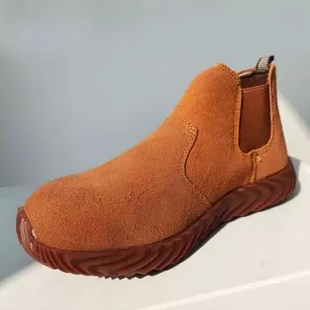 Обувь для страхования труда, ударопрочная, устойчивая к проколам, однопедальная защитная обувь, рабочая обувь reddish brown; 36