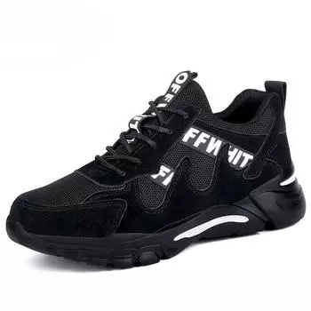 Обувь для страхования труда, устойчивая к проколам и ударам, стальная сумка-головка, кевларовая, впитывающая пот защитная обувь, обувь для страхования труда 35