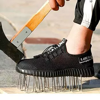 Обувь для страхования труда, защитная обувь, устойчивая к ударам и проколам, дышащая и дезодорирующая рабочая обувь 39