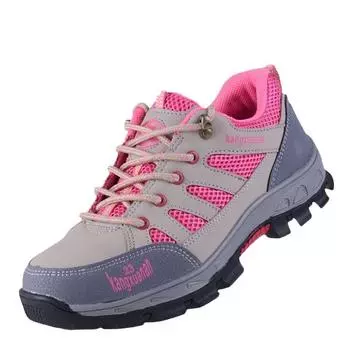 Обувь для страхования труда, женская защитная обувь с защитой от ударов и проколов, износостойкая и нескользящая рабочая обувь 35