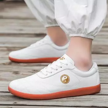 Обувь для тайцзи Jurzhen из коровьей кожи, тренировочная обувь с подошвой из коровьей кожи, мужская обувь для боевых искусств, дышащая 40