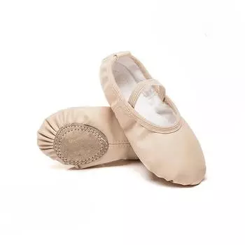 Обувь для танцев без шнурков для малышей и детей, женская обувь с мягкой подошвой, мужская танцевальная обувь для девочек, балетная обувь для взрослых 34 розовый