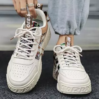 Обувь для тенниса для мужчин и взрослых на шнуровке, однотонные летние повседневные кроссовки из искусственной кожи с сеткой, кроссовки, специальный счетчик 39