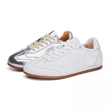 Обувь для тренировок Moral в стиле ретро для женщин. Кроссовки на плоской подошве. Новая женская обувь из натуральной кожи. Повседневная обувь для поездок на работу. 35