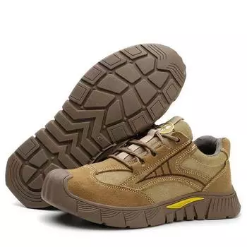 Обувь для трудового страхования Мужская противоударная, противопрокольная, маслостойкая, кислотно-щелочная электрическая сварочная рабочая обувь, защитная обувь 36