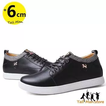 Обувь для увеличения роста Мужская обувь для увеличения роста Мужские кроссовки для увеличения роста Спортивная модная стелька 6 см Высокий мужчина 36