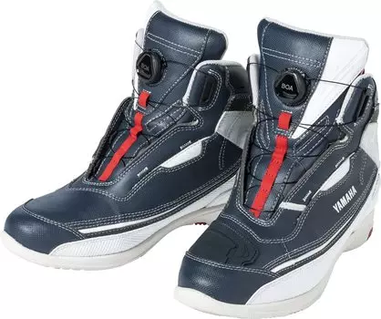 Обувь для верховой езды Yamaha KUSHITANI Collaboration Model Block Flow Shoes Navy BOA System Windproof Water Repellent Reflector YAL03-K 24.5cm Q3F-KST-Y04-00J тёмно-синий