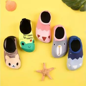 Обувь для воды для детей, девочек и мальчиков, обувь для плавания в воде, быстросохнущая, нескользящая, спортивная обувь для босиком, водные носки для пляжа, занятия спортом на открытом воздухе 22-23