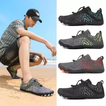 Обувь для воды для мужчин и женщин. Пляжная обувь для плавания босиком в бассейне. Аква-обувь. Носки для йоги. Нескользящая дышащая быстросохнущая обувь для пеших прогулок. Рыбалка. Серфинг. 36