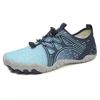 Обувь для воды для женщин и мужчин. Обувь для воды. Быстросохнущая обувь для босиком. Вода. Вода. Спорт на открытом воздухе. Пляжный бассейн. Плавание. Серфинг. Дайвинг. Унисекс. 36 синий