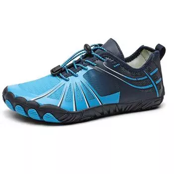 Обувь для воды. Мужская уличная обувь против течения, которая быстро мешает воде. Мужская обувь. Нескользящая пляжная обувь для водных видов спорта. EU:45 оранжевый/чёрный