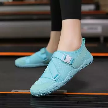 Обувь для занятий спортом на открытом воздухе, мужская и женская, альпинистская обувь, дорожная обувь, обувь для прыжков со скакалкой, обувь для плавания, обувь для захода в ручей и пляж 36 чёрный