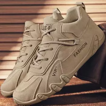 Обувь для защиты труда. Мужская рабочая обувь на стройке. Износостойкая обувь с высоким берцем. Повседневные ботинки для вождения автомобиля. 39 чёрный