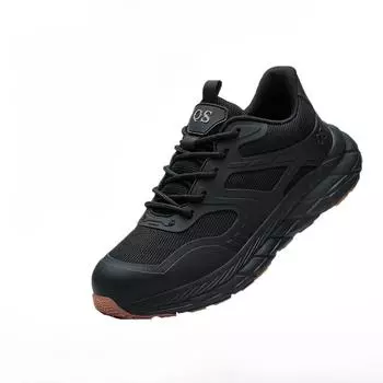 Обувь для защиты труда, мужская спортивная защитная обувь со стальным носком, противоударная и противопроникающая, летняя дышащая спортивная обувь с большой сеткой, дезодорант 36