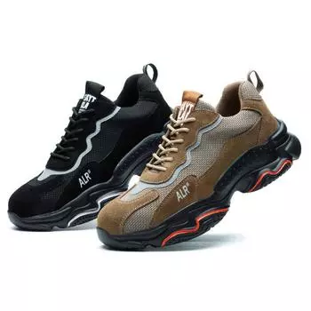 Обувь для защиты труда Мужская защитная и противоударная защитная обувь Защитная обувь Дышащая рабочая обувь Изоляционная обувь для электрика 38