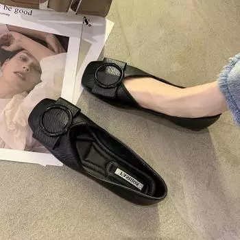 Обувь для женщин 2024 года, плоская женская летняя обувь на низком каблуке, элегантный острый носок, белый цвет, акция 39, социальный шик, точка, горячая 35