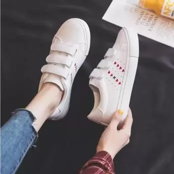 Обувь для женщин мода белый искусственная кожа женские кроссовки Tenis Feminino Zapatos De Mujer женские повседневные удобные вулканизированные туфли 35