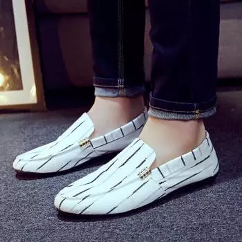 Обувь Doudou, мужская нескользящая обувь из старой пекинской ткани, корейская версия трендовой летней и осенней обуви с одной педалью, повседневная обувь для студентов 39