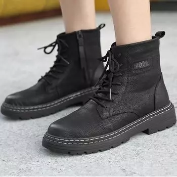 Обувь из натуральной кожи. Мужская повседневная обувь. Модная брендовая мужская обувь на плоской подошве из коровьей кожи. Черно-белые туфли. 36 чёрный