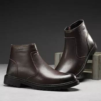 Обувь из натуральной кожи. Мужская повседневная обувь. Модная брендовая мужская обувь на плоской подошве из коровьей кожи. Черно-белые туфли. 38 чёрный