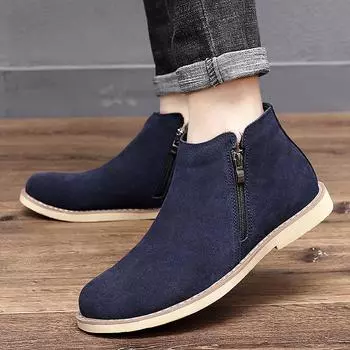 Обувь из натуральной кожи. Мужская повседневная обувь. Модная брендовая мужская обувь на плоской подошве из коровьей кожи. Черно-белые туфли. 35 чёрный