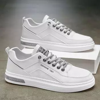 Обувь Кроссовки Взрослые Твердые В Наличии Мужские Швейные Линии Pu Повседневные Кроссовки Кроссовки Фабрика 39