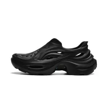 Обувь Li Ning Zhi Xing Hole, удобная, легкая, стильная, дышащая, сухая, толстая подошва, увеличенная высота, прочная, нескользящая, амортизирующая AGUU009-1 37