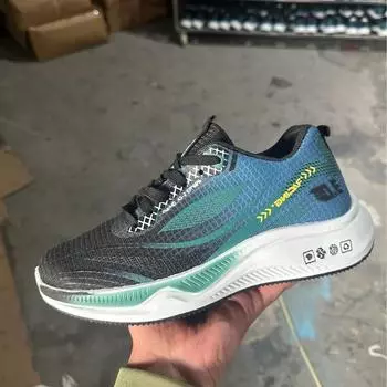 Обувь мужская 2025 года, новая мягкая подошва, удобная повседневная обувь для бега, летающая плетеная спортивная обувь, производитель мужской повседневной обуви 39