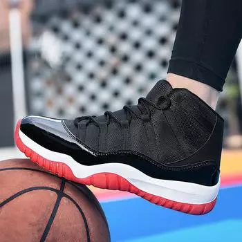 Обувь мужская большого размера мужская классическая трендовая баскетбольная обувь AJ11 практичная баскетбольная обувь баскетбол 39