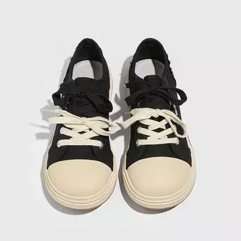 Обувь Мужская летняя новая красивая модная обувь Нишевая повседневная парусиновая обувь Модная ретро универсальная спортивная обувь с большой головой 35 бежевый